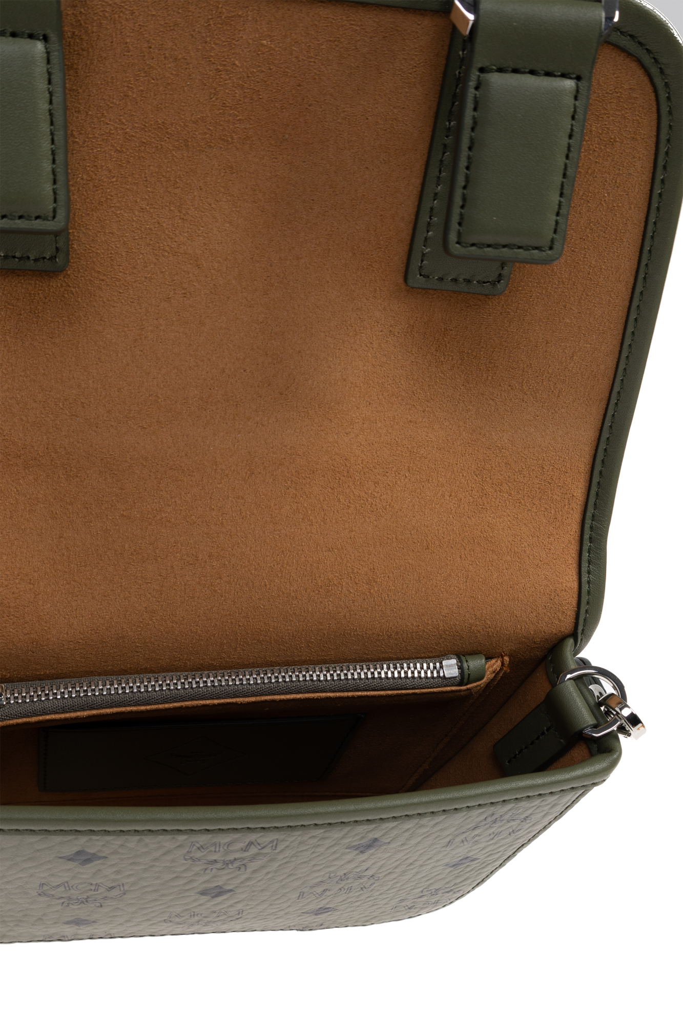 Green Shoulder bag with logo MCM - Vitkac France